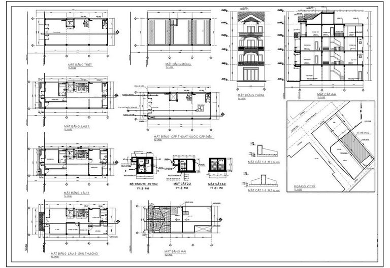 Thiết kế 2D kiến trúc